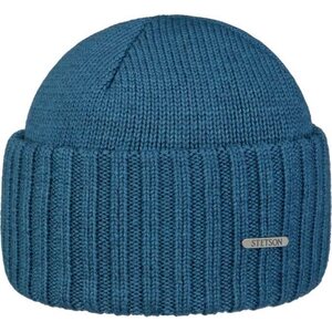 Stetson Northport Knit Hat, Ocean Blue, OSFA