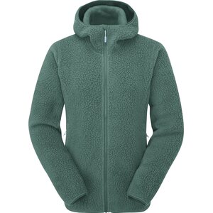 Rab Shearling Hoody Womens, Eucalyptus, XS (UK 8)