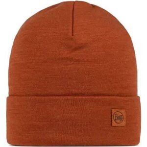 Buff Merino Heavyweight Beanie, Solid Cinnamon