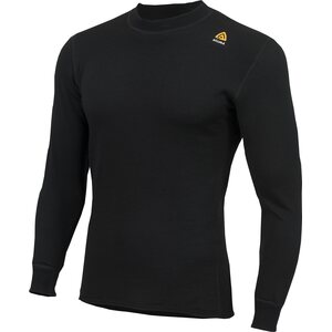 Aclima Hotwool Shirt Crew Neck Unisex, Jet Black, XXXL