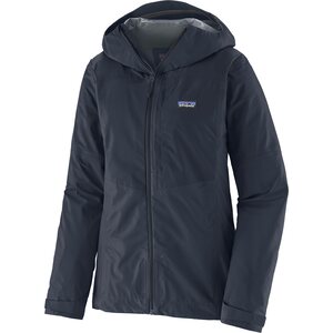 Patagonia Boulder Fork Rain Jacket Womens, Smolder Blue, S