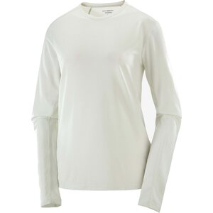 Salomon SHKout Core Long Sleeve Tee Womens, Icicle, L
