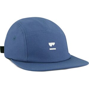 Mons Royale Ridgeline 5 Panel Cap, Steel Blue, One Size