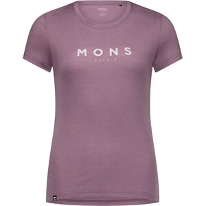 Mons Royale Icon Merino Air-Con Tee Women, Mauve, S