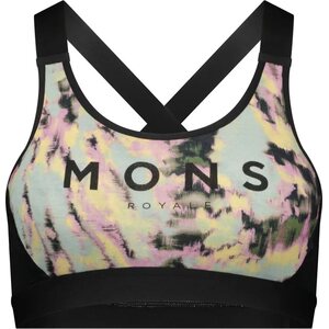Mons Royale Stella X-Back Bra, Rad Things/Black, XS