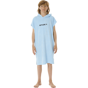 Rip Curl Brand Hooded Towel Kids, Blue Lagoon, S
