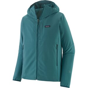 Patagonia R1 TechFace Hoody Mens, Wetland Blue, S