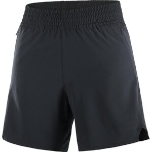 Salomon SHKout Core 6" Shorts Womens, Deep Black, XL