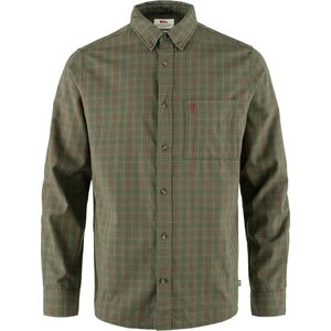 Fjällräven Sörmland Lite Flannel Shirt Mens, Laurel Green-Light Olive, S
