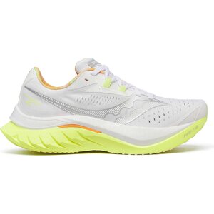 Saucony Endorphin Speed 4 Womens, White/Sunny, EUR 42 (US 10)