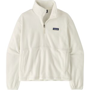 Patagonia Micro D 1/2 Zip Fleece Pullover Womens, Birch White, XL