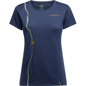 La Sportiva Route T-Shirt Womens, Night Sky, L