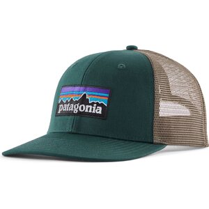 Patagonia P-6 Logo Trucker Hat, Cascade Green, One Size