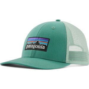 Patagonia P-6 Logo LoPro Trucker Hat, Heartleaf Green, One Size