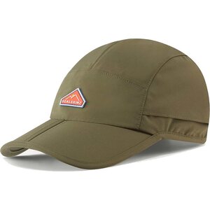 Sealskinz Poringland Waterproof Foldable Peak Hiking Cap, Olive
