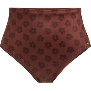 Roxy Pro The Up Surge Bottom, Chocolate Plum Polkabiscus, L