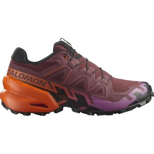Salomon Speedcross 6 Color Capsule Womens, Tawny Port/Nocturne/Red Orange, EUR 36 (UK 3.5)