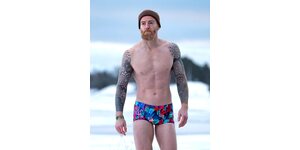 Mako Classic Shorty Mens, Coral Blue, 70 (XS)