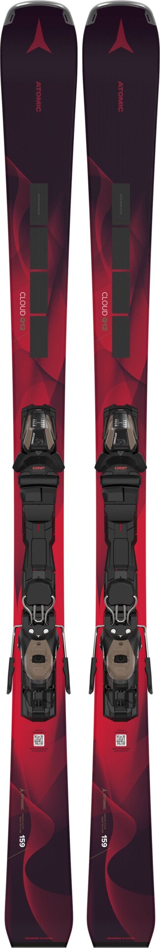 Atomic Cloud Q12 Revoshock C + M 10 GW Womens Maroon Red/Red