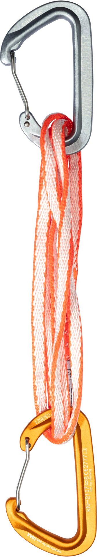 Mammut Sender Wire Quickdraw Light Grey / Gold