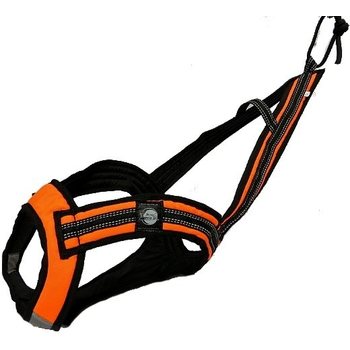 Zero DC Faster -harness, Orange-Black, XXL