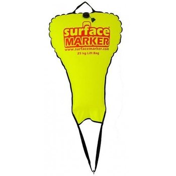 Surface Marker Lift Bag 25 kg (55 lbs), Yellow