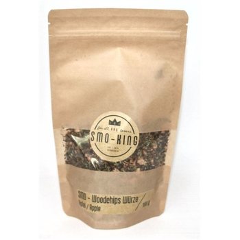 Smo-King Spiced woodchips 100g, Æble