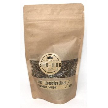 Smo-King Spiced woodchips 100g, Wacholder