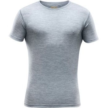 Devold Breeze T-shirt Mens, Grey Melange, XXL