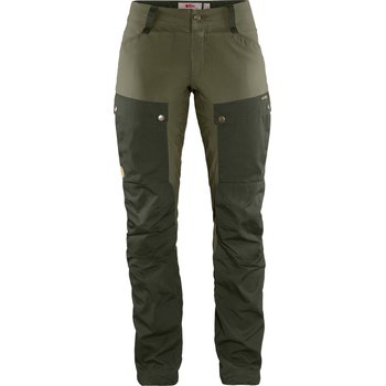 Fjällräven Keb Trousers Womens Regular (2022), Deep Forest/Laurel Green (662-625), 42