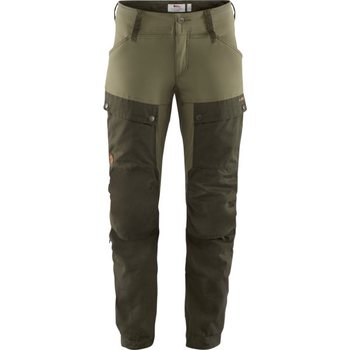 Fjällräven Keb Trousers Womens SHORT (2022), Deep Forest/Laurel Green (662-625), 34