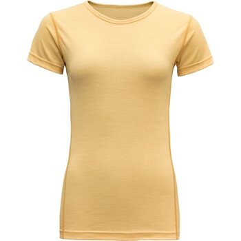 Devold Breeze Merino 150 Woman T-Shirt, Honey, XL