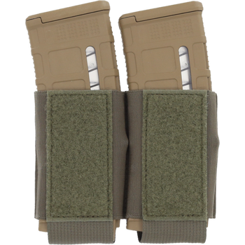 Ferro Concepts Turnover Magazine Pouch - Double 5.56, Ranger Green