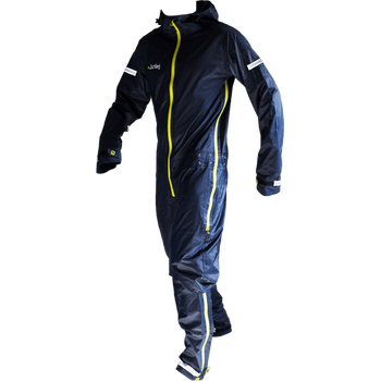 Dirtlej Commutesuit Road Edition, Navyblue / Lime, S