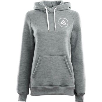 Aclima FleeceWool Hoodie Womens, Grey Melange, S