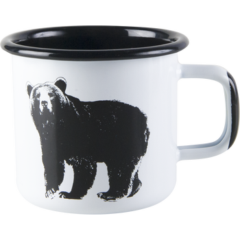 Muurla Nordic Enamel Mug 3.7 dl, Bear