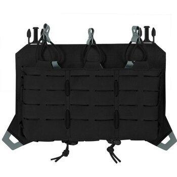 Direct Action Gear SPITFIRE® TRIPLE RIFLE MAGAZINE FLAP - Cordura®, Black