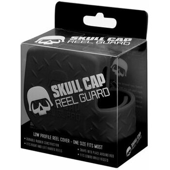 13 Fishing Skull Cap Low-profile Casting Reel Cover, Black