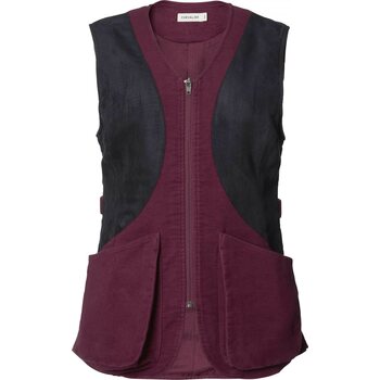 Chevalier Target Shooting Vest Women, Wine Red, 36W