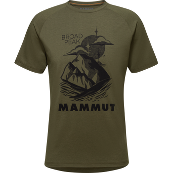 Mammut Mountain T-Shirt Mens, Iguana (PRT2), S