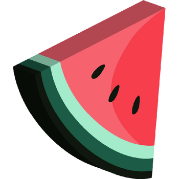 Noso Patches Food, Watermelon