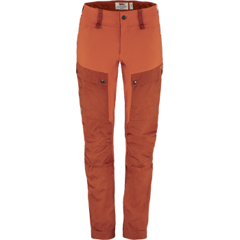 Fjällräven Keb Trousers Womens SHORT, Cabin Red/ Rowan Red (321-333), 38