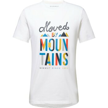 Mammut Massone T-Shirt Men Slogan, White, XL