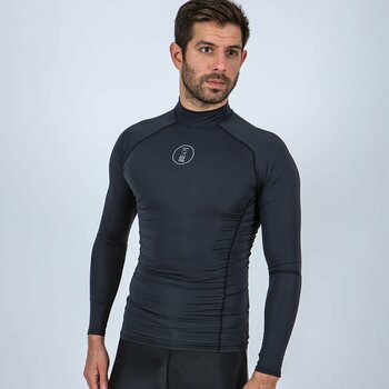 Fourth Element Men’s Long Sleeve Hydroskin, Black, S