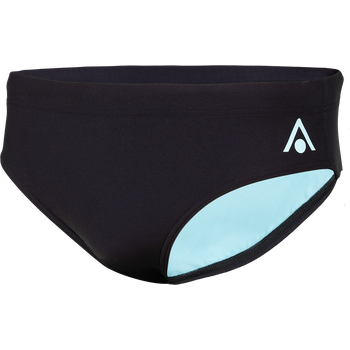 Aquasphere Essential 8cm Brief Mens, Black / Light Blue, 65