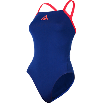 Aquasphere Essential Tie Back Womens, Navy Blue / Red, 48