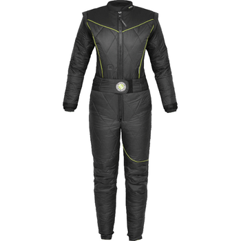 Santi BZ400X Ladies First Undersuit, Black / Lime, XLS