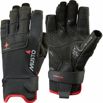 Musto Performance Short Fingered Glove, Black, XL