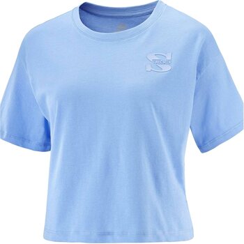 Salomon Outlife SS Crop Tee Womens, Provence, M