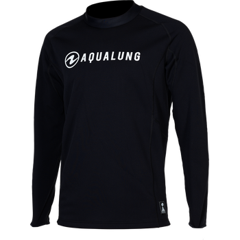 AquaLung CeramiQskin Top LS Mens, Black / Black, XXL